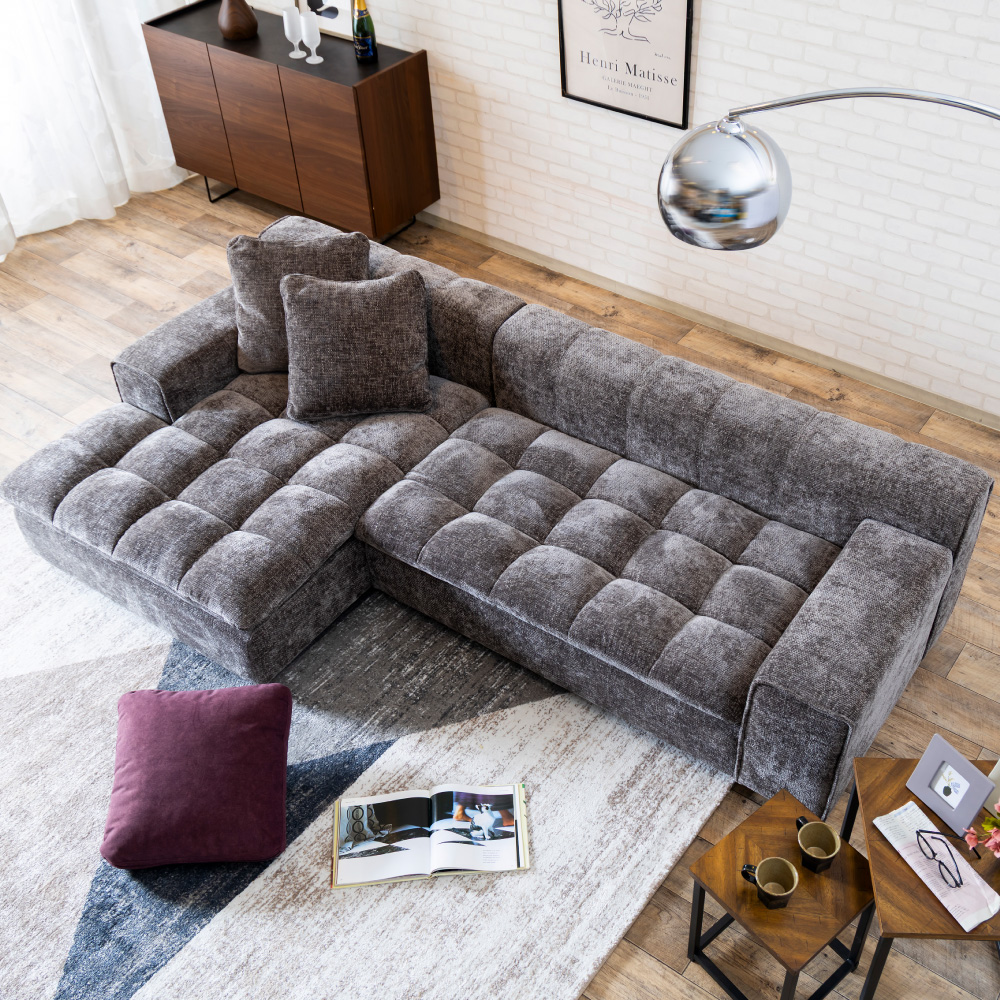 ブラー カウチソファ グレーのご購入はこちら | スイデコ公式ネット