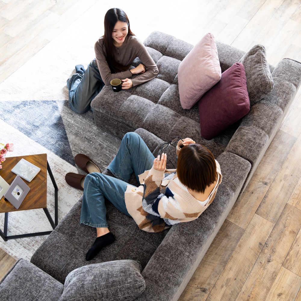 ブラー カウチソファ グレーのご購入はこちら | スイデコ公式ネット