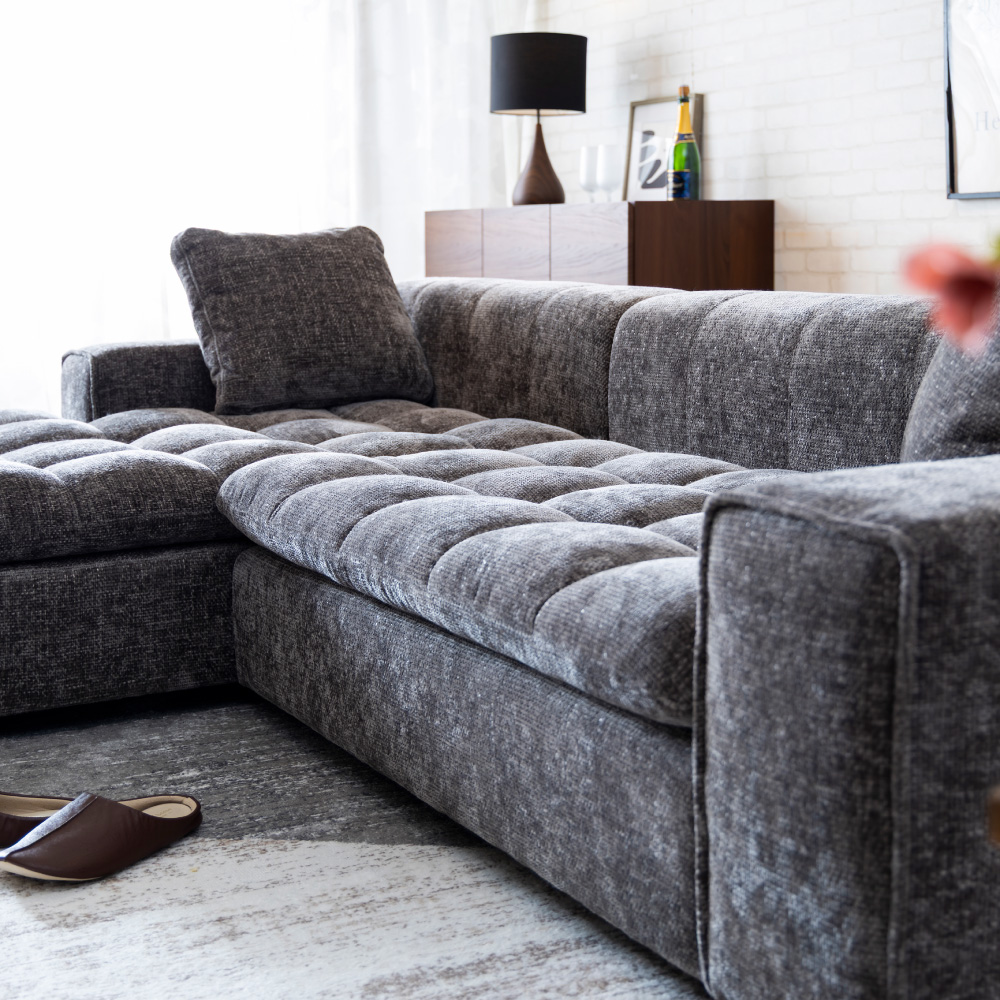 ブラー カウチソファ グレーのご購入はこちら | スイデコ公式ネット